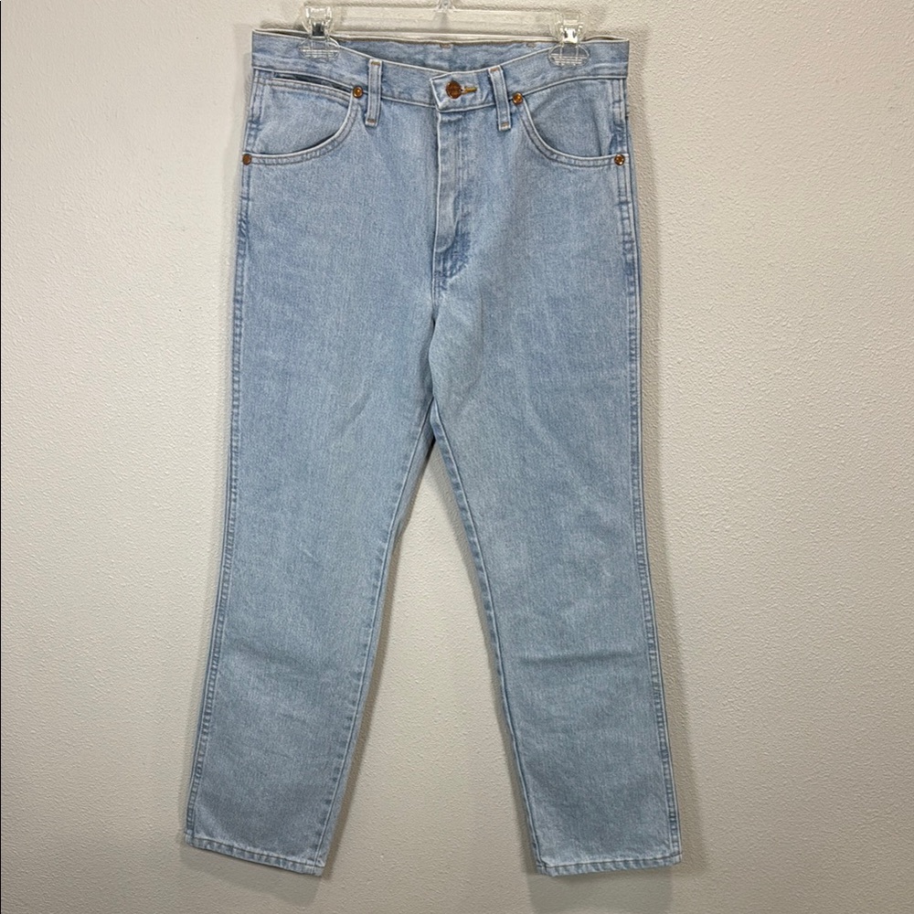 Wrangler Light Blue Denim jeans straight NWOT boot barn